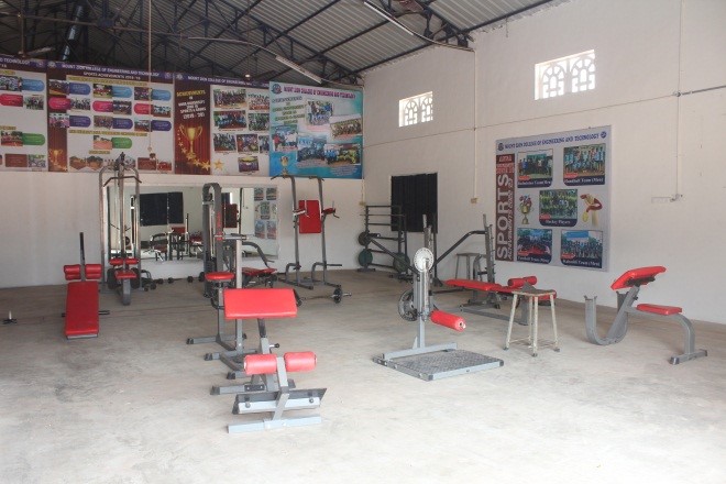 Inside view of Gymnasium